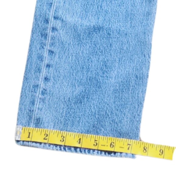 Men's Levi's 501 Blue Jeans Original‎ Fit Ripped, Size 30 - Picture 10 of 14